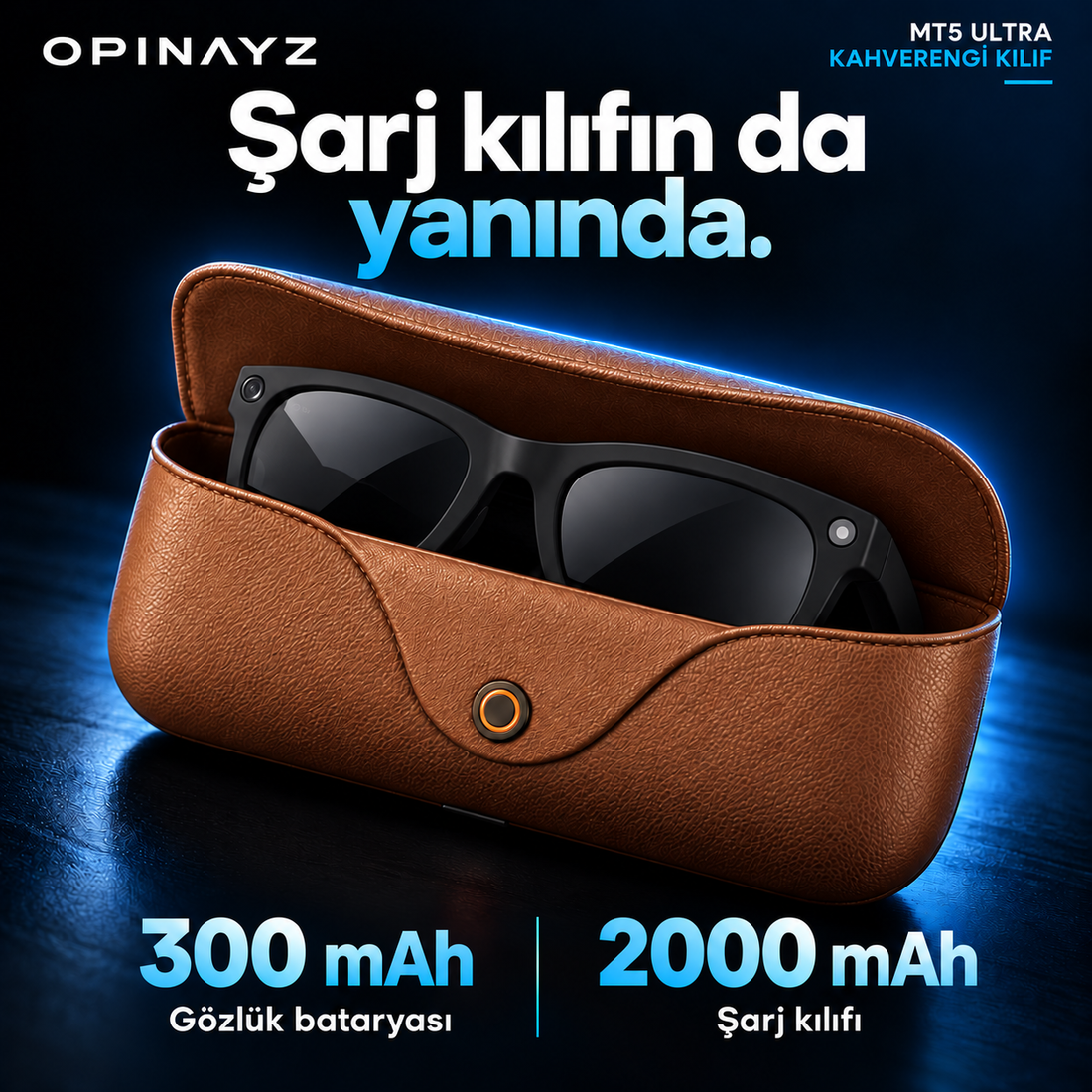 Şarj kılıfını yanında taşı
